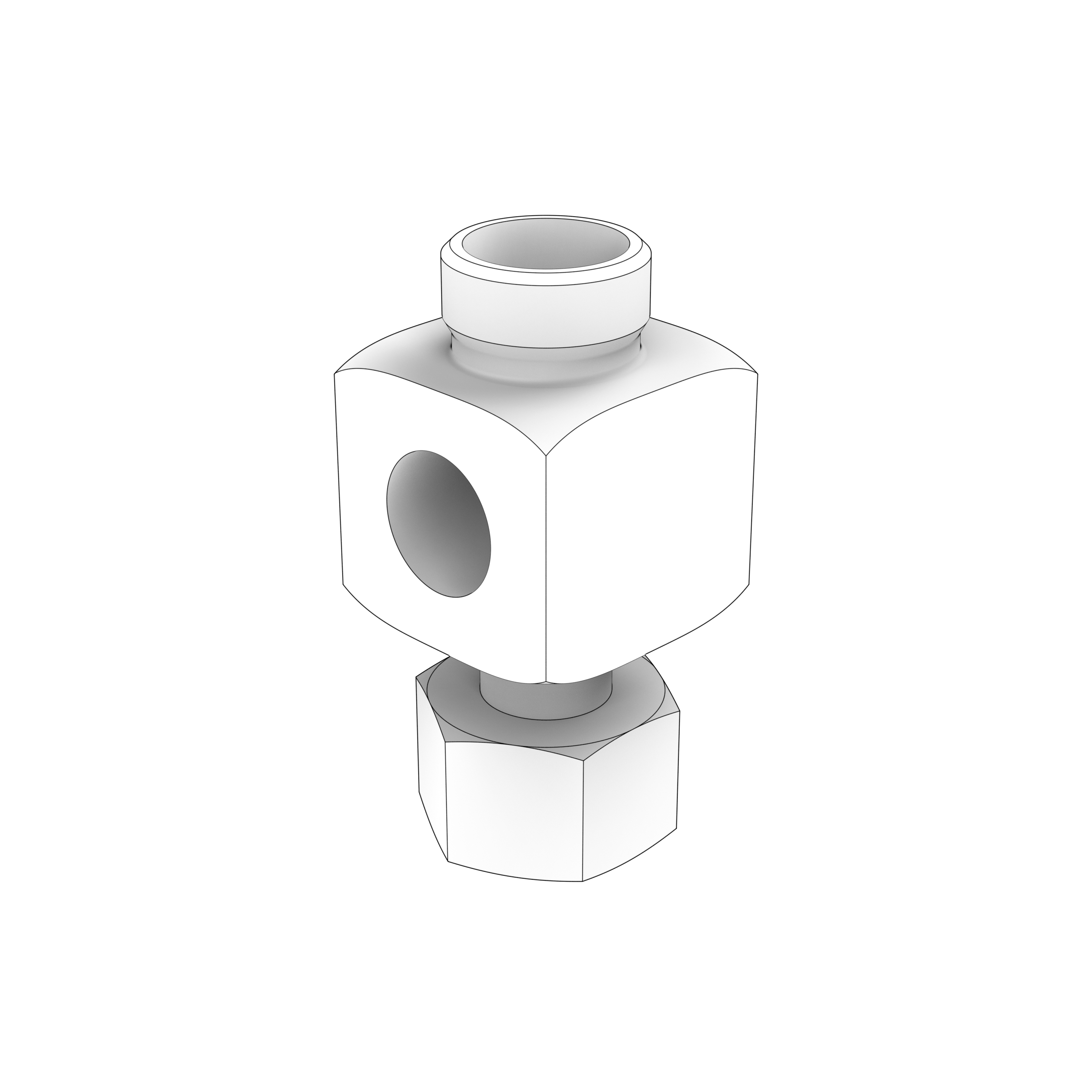 connecting block