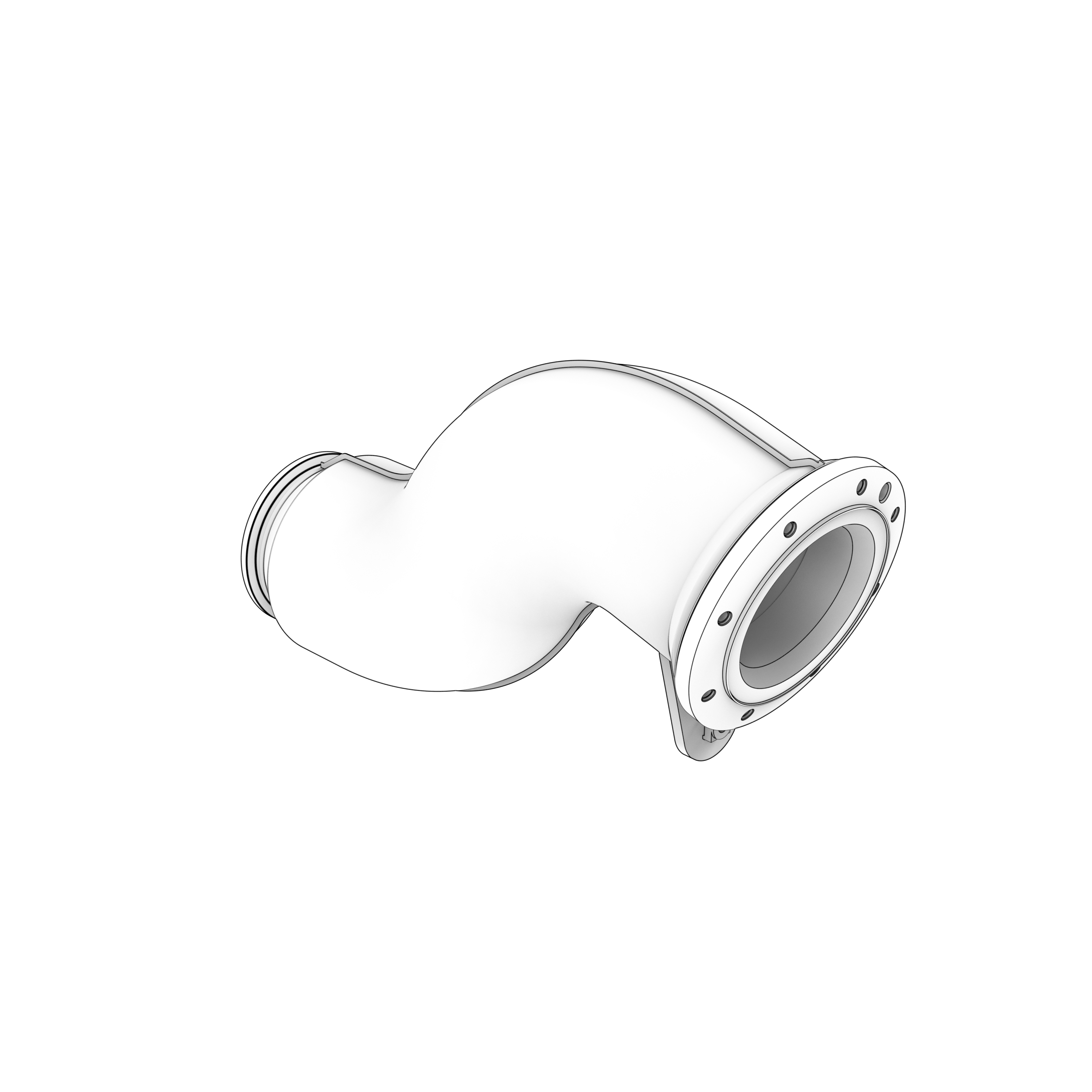 exhaust riser