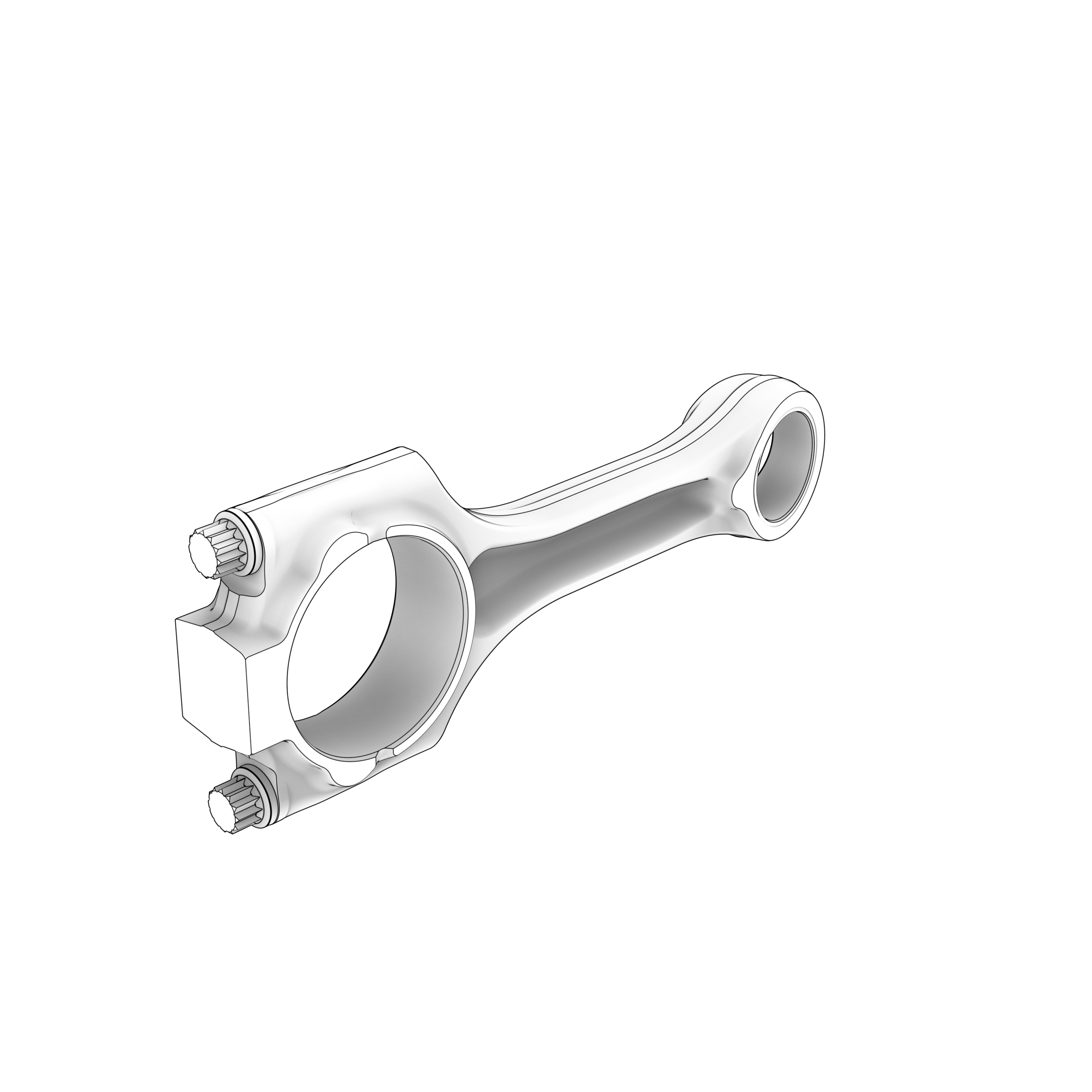 2 Rods Connecton connecting rod
